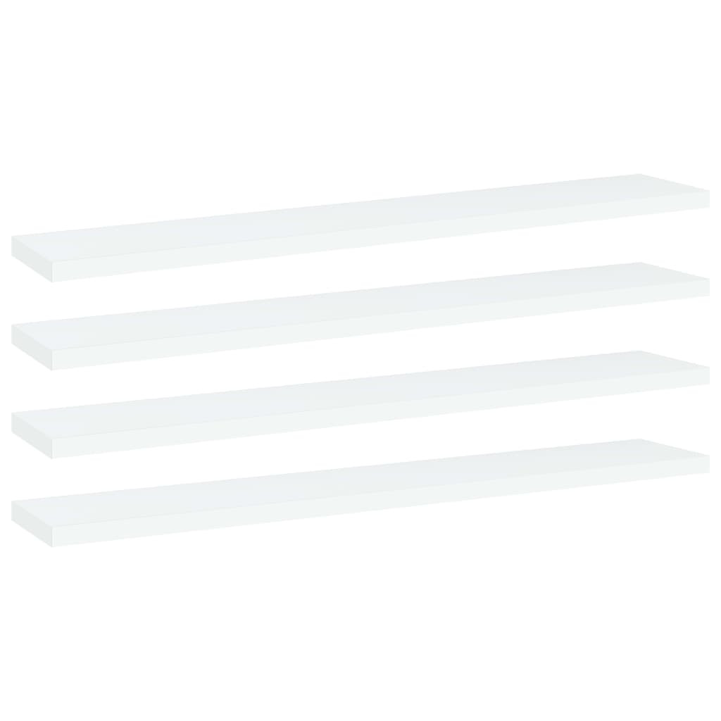 Płyta na półki Biały 60 x 10 x 1.5 cm Materiał drewnopochodny vidaXL