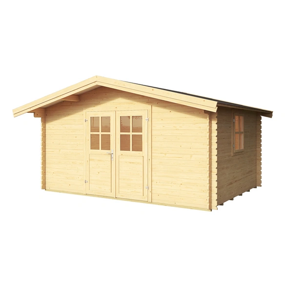 Gartenhaus »Donau«, BxT: 380 x 280 cm (Aufstellmaße), Satteldach