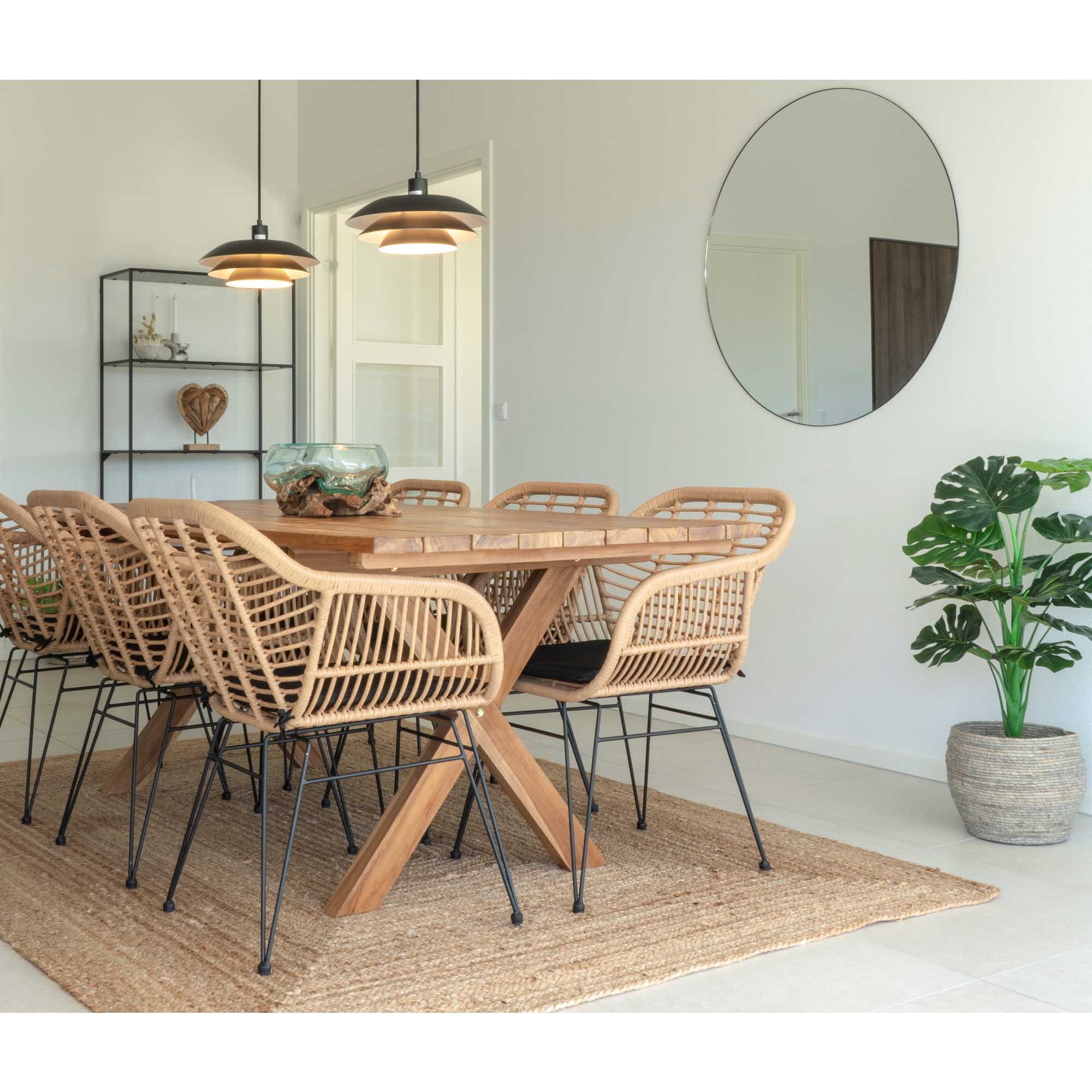 Artichok Milou Jute Vloerkleed 240 x 180 cm - Naturel