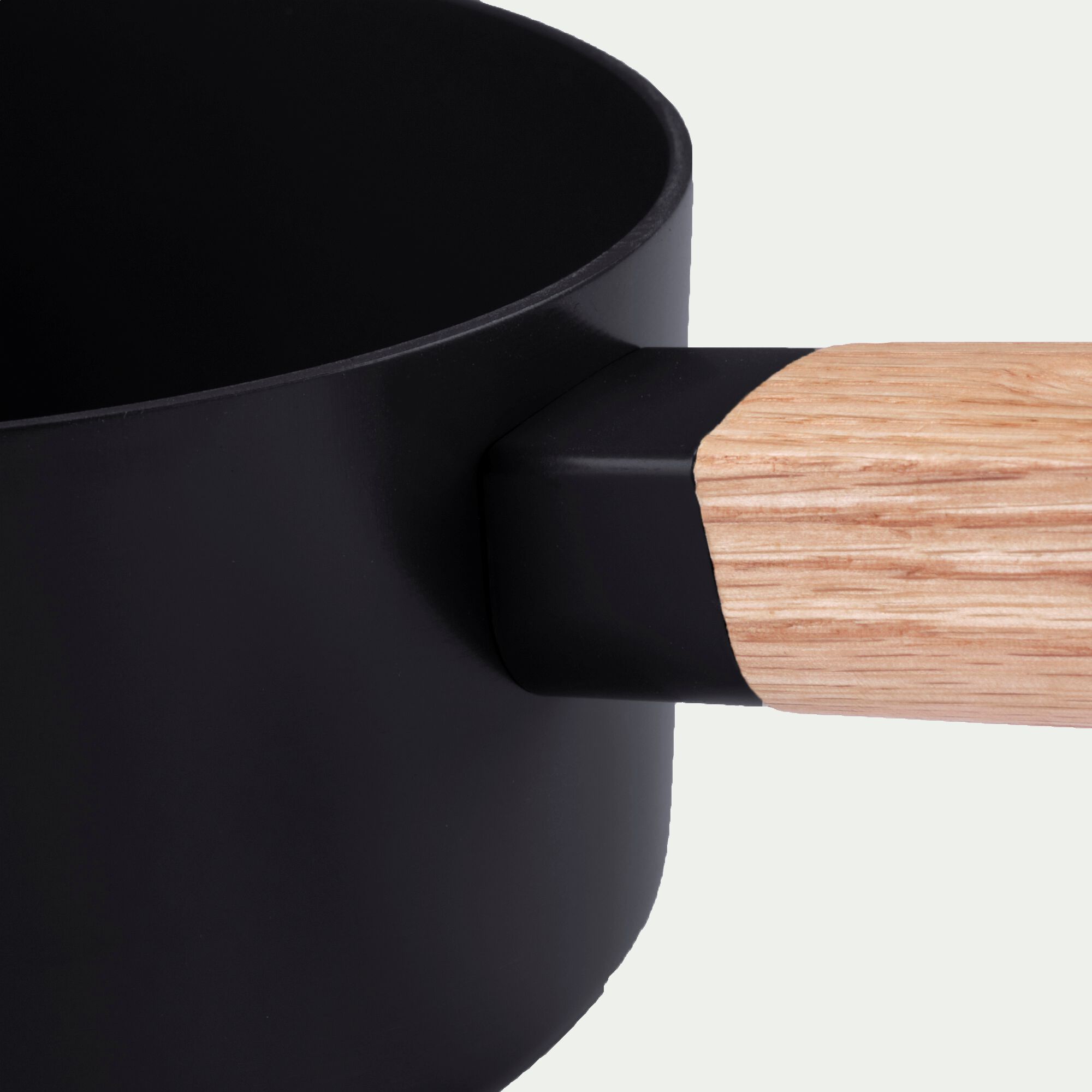 ECTOR - Casserole en aluminium D16cm - noir