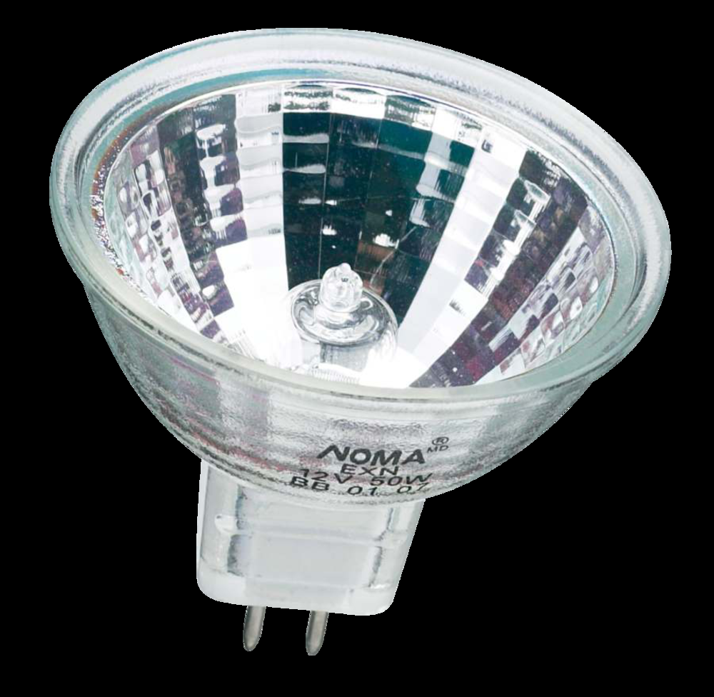 NOMA MR16 Base GU5.3 Bi-Pin Dimmable Halogen Flood Light Bulbs, 2700K, 750 Lumens, Soft White, 50W, 2-pk