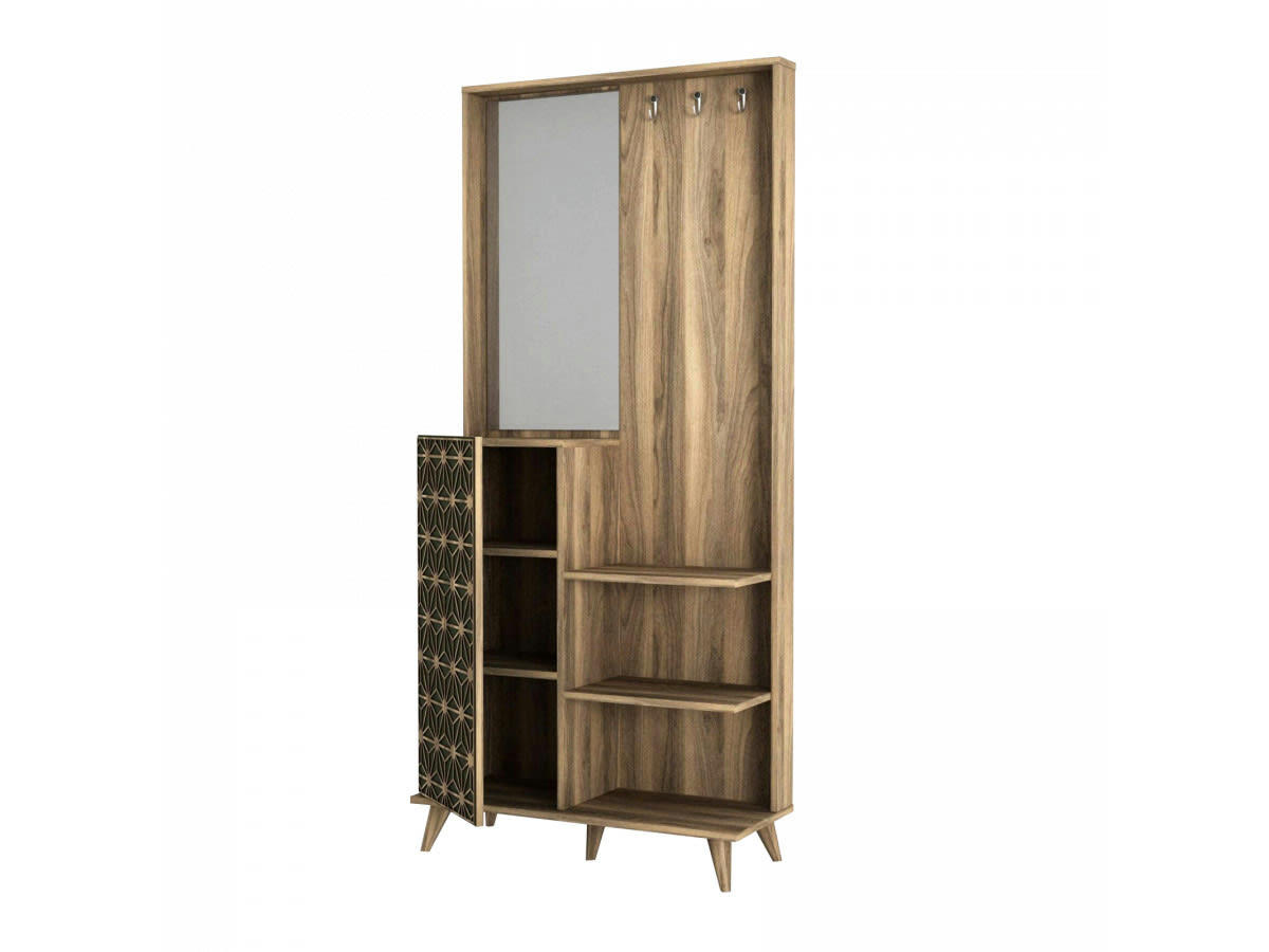 FITIO - FITIO Meuble d'entrée noyer