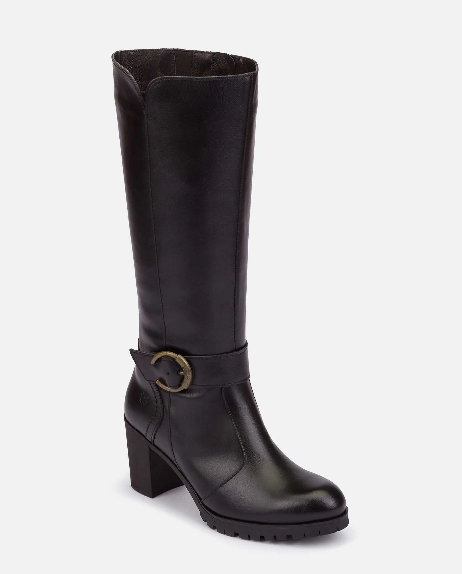 Bota de tacón PRAGA-017 negro