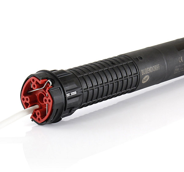 Moteur tubulaire filaire BUBENDORFF diam 60mm. Motorisation volet roulant 25Nm. Moteur de remplacement