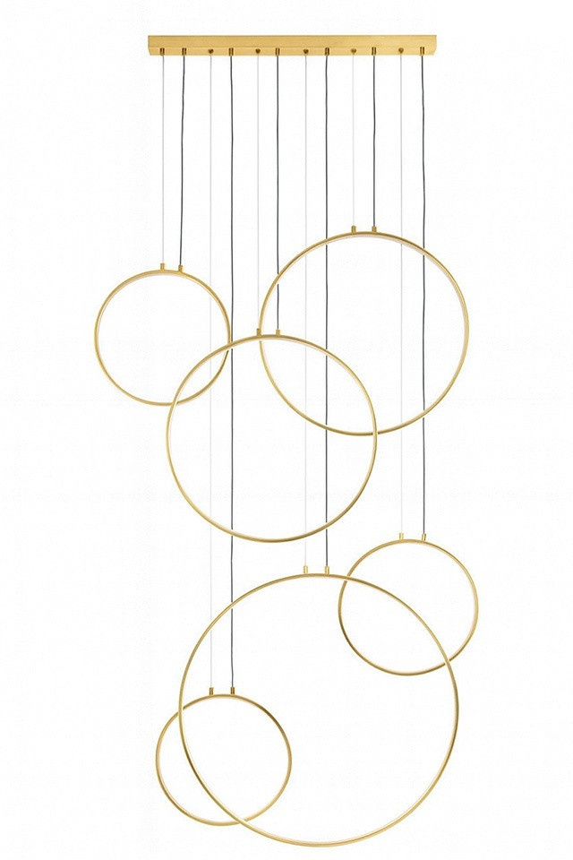 MOOSEE lampa wisząca CIRCULO SIX złota