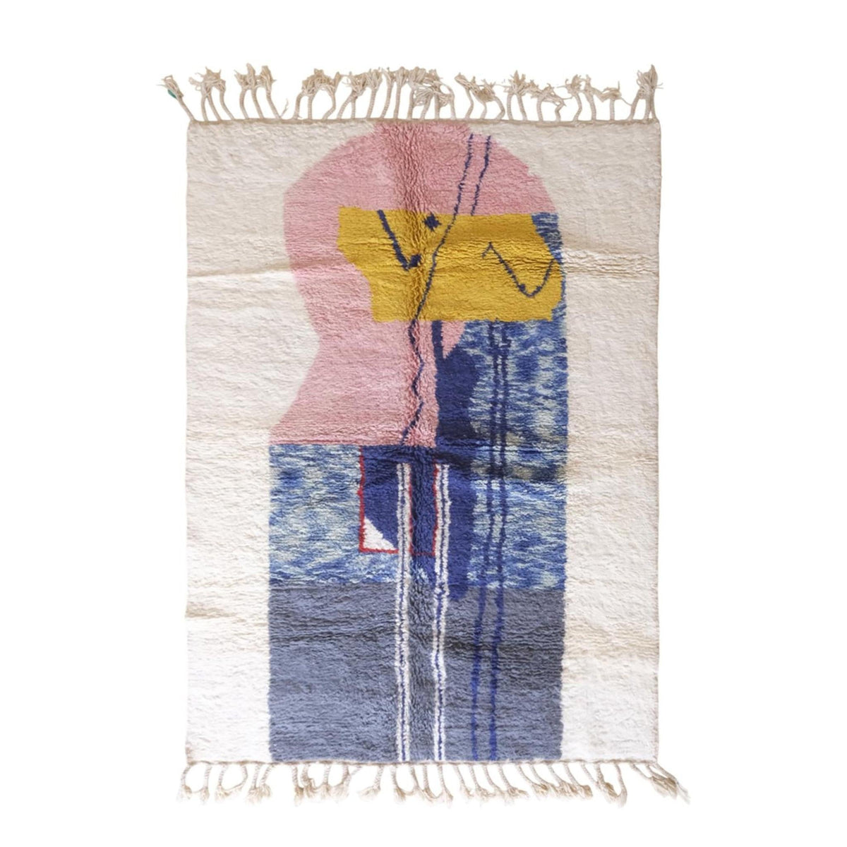 AFK Living vloerkleed Berber - handgemaakt - Wol - 120 cm x 170 cm