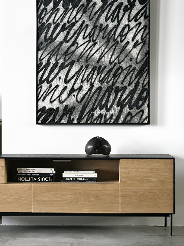 Meuble tv blackbird - ethnicraft noir
