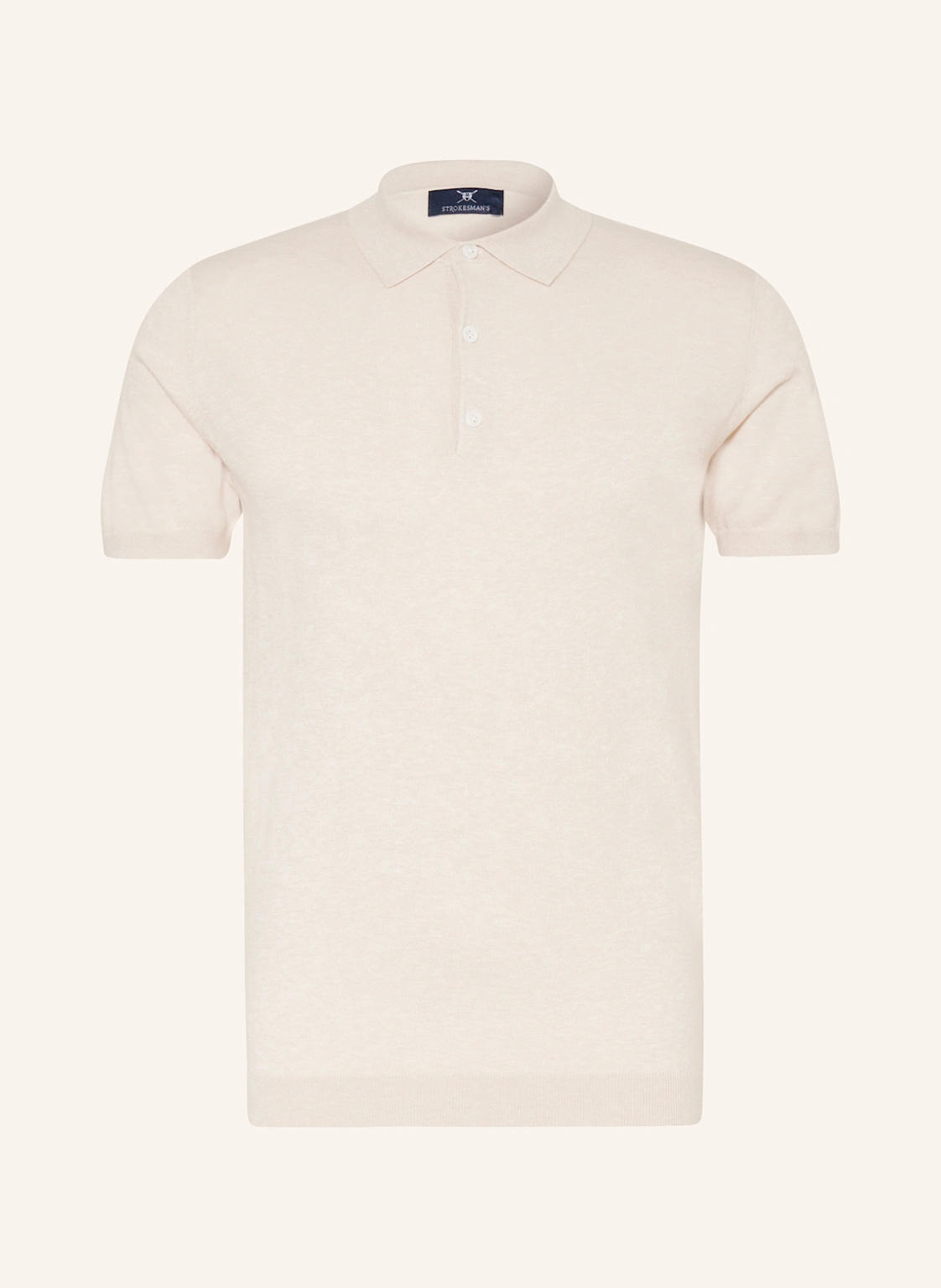 STROKESMAN'S Strick-Poloshirt