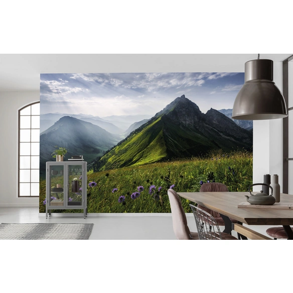 Vliestapete »The Green Queen«, Breite 450 cm, seidenmatt