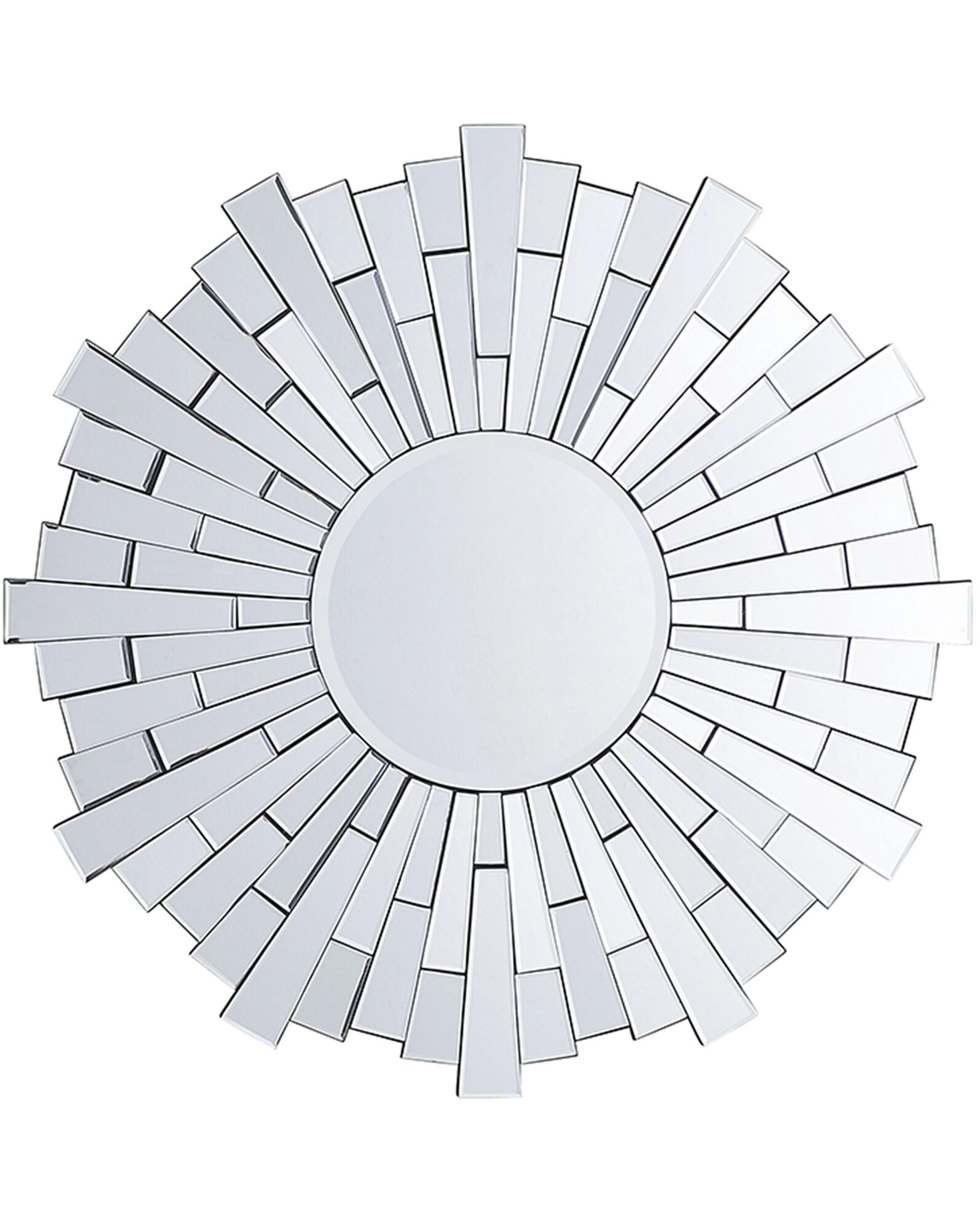 Wall Mirror VIRE 70 cm 70 cm Silver