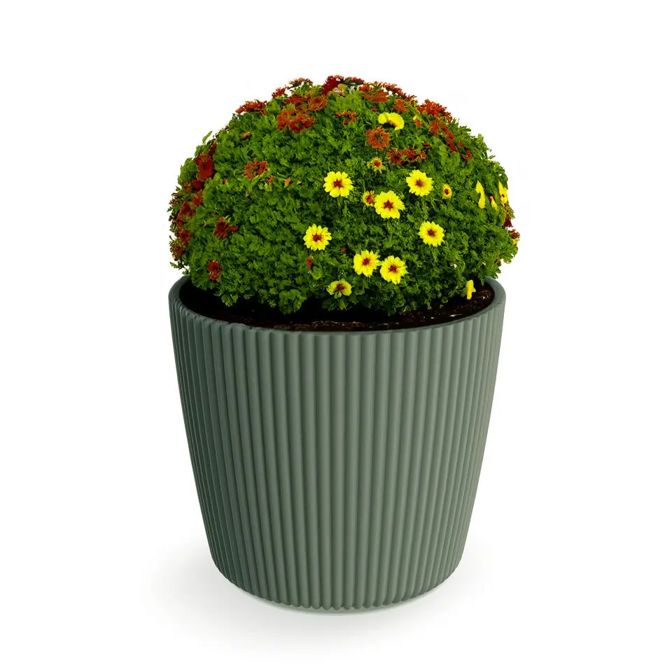 Prosperplast Plantenpot Buckingham - dennen groen - D34 cm