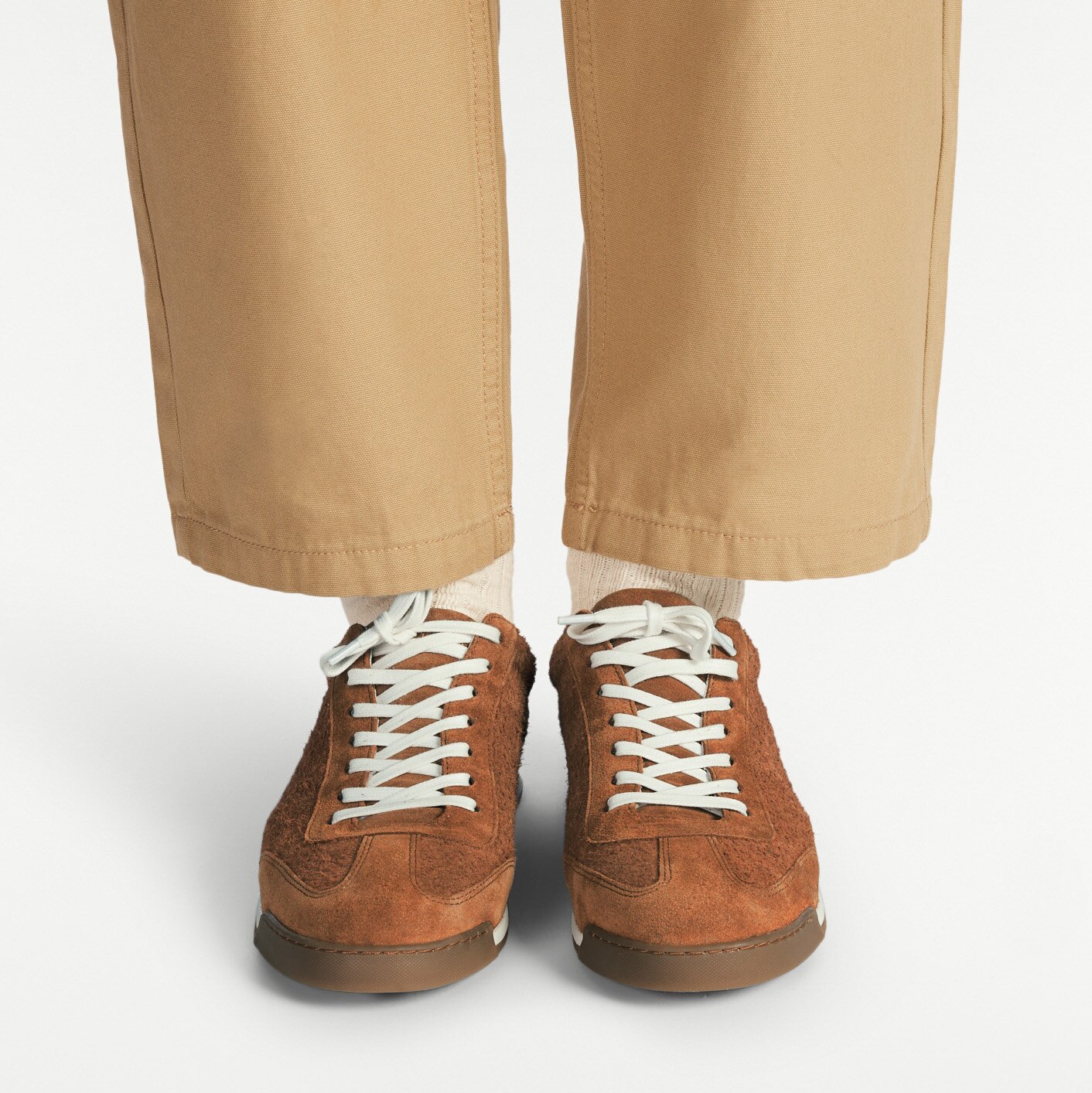 Swinton<br>Brushed Suede Trainer