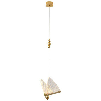 Złota LAMPA WISZĄCA 21cm BEE LAMP 1 nowoczesna