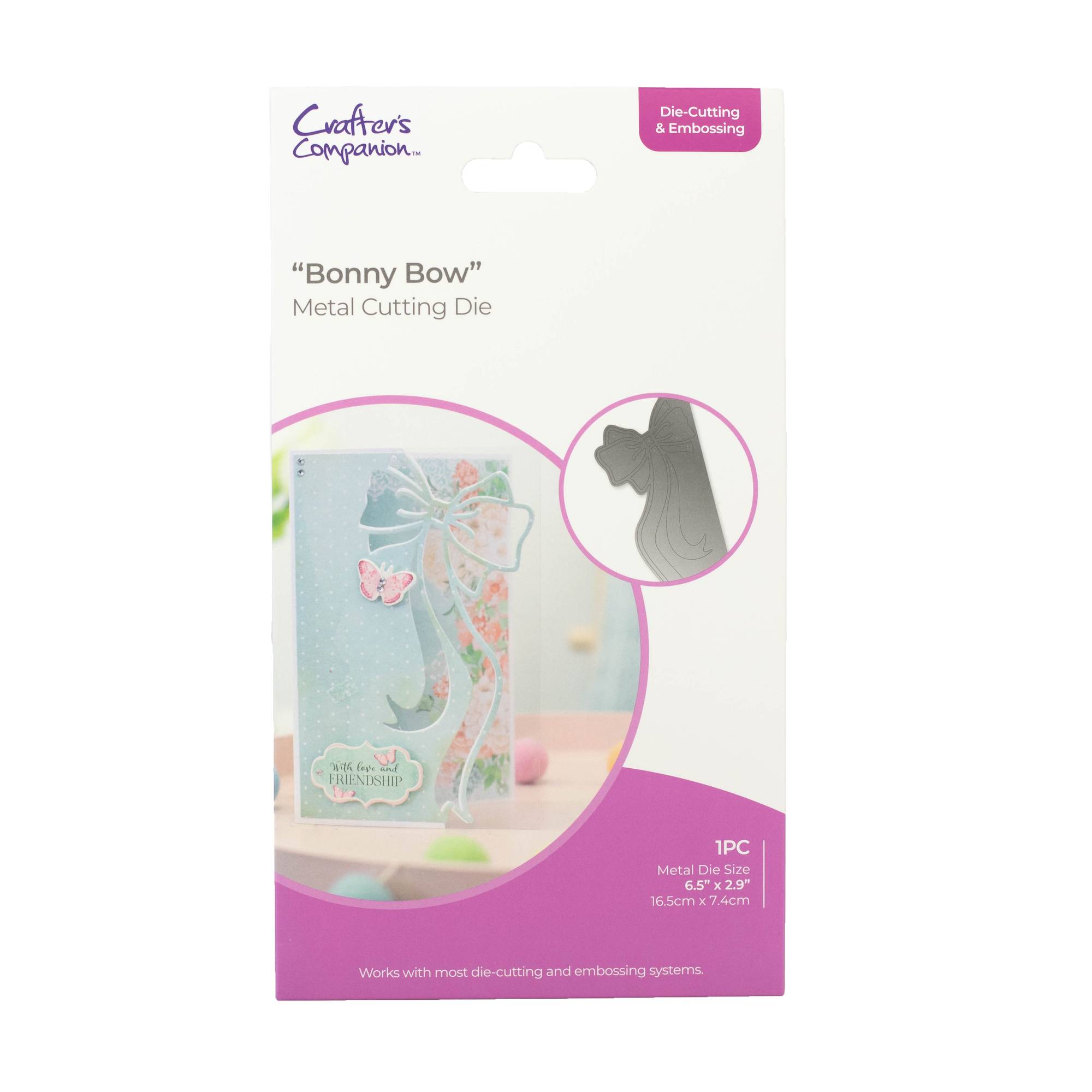 Gemini Bonny Bow Metal Cutting Die 16.5cm x 7.4cm