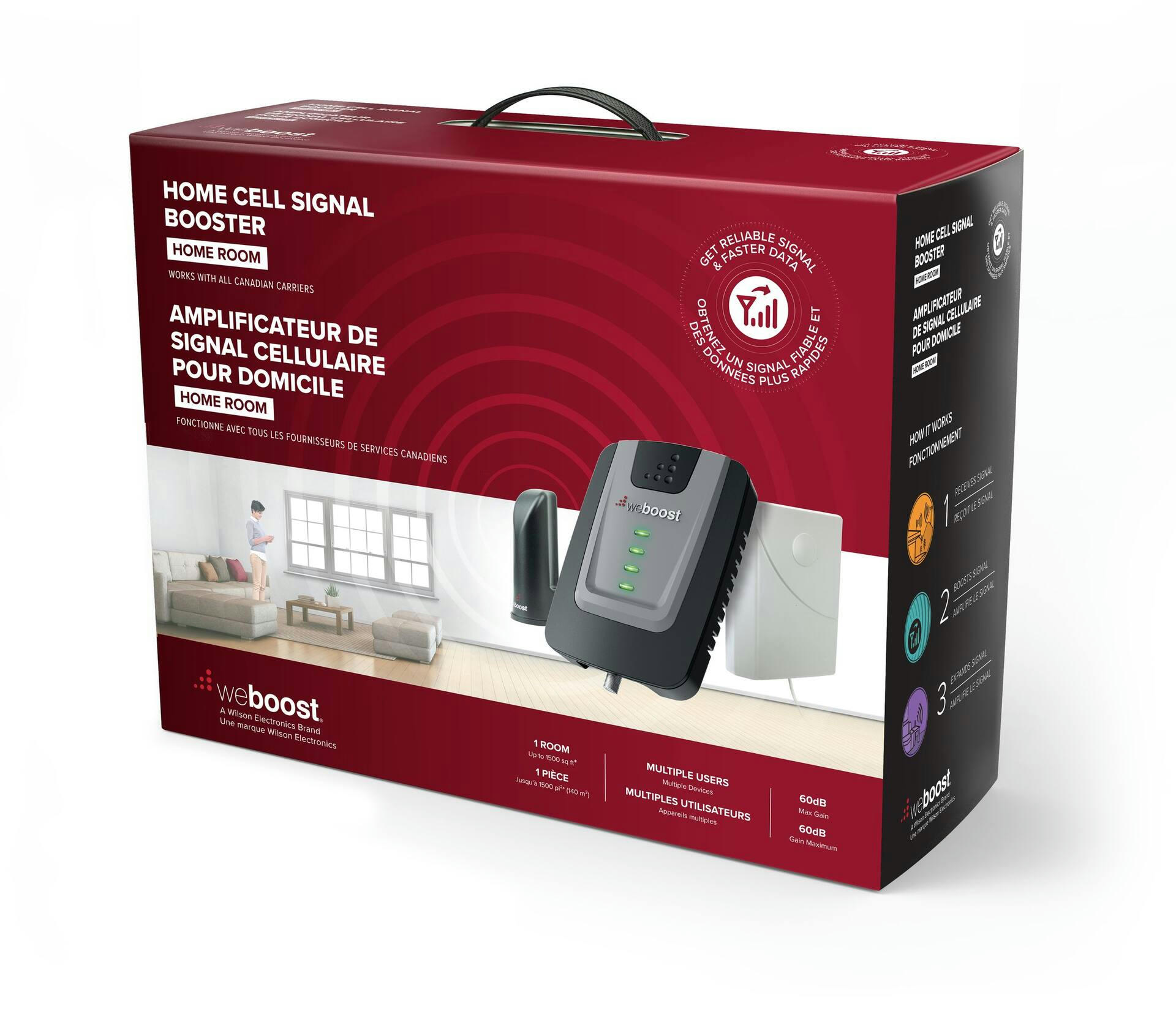 weBoost Home Room 4G Cell Signal Booster