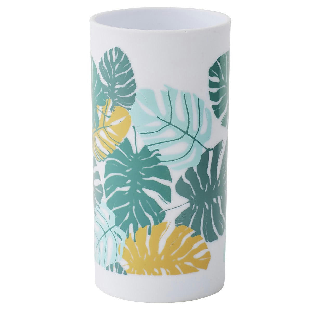 JUNGLE - Porte brosse à dents en plastique blanc