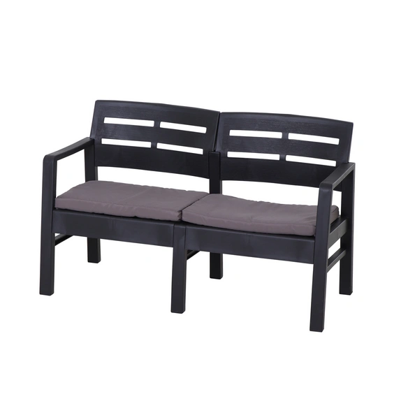 Loungeset »Java«, 4 Sitzplätze, B: 84 cm, Kunststoff