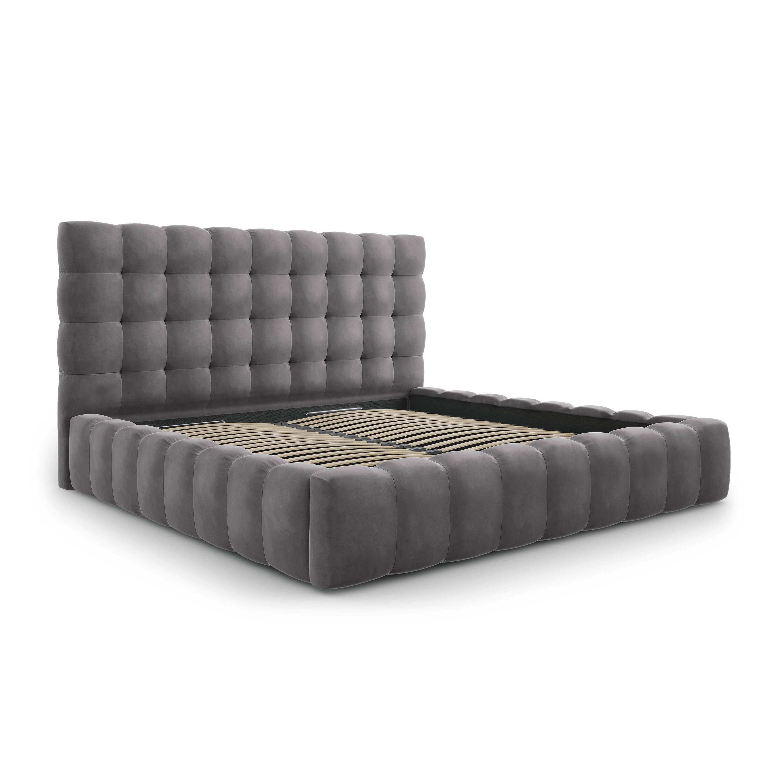 Cosmopolitan Design Bali Bedframe met Opbergruimte - 200 x 200 cm - Gr