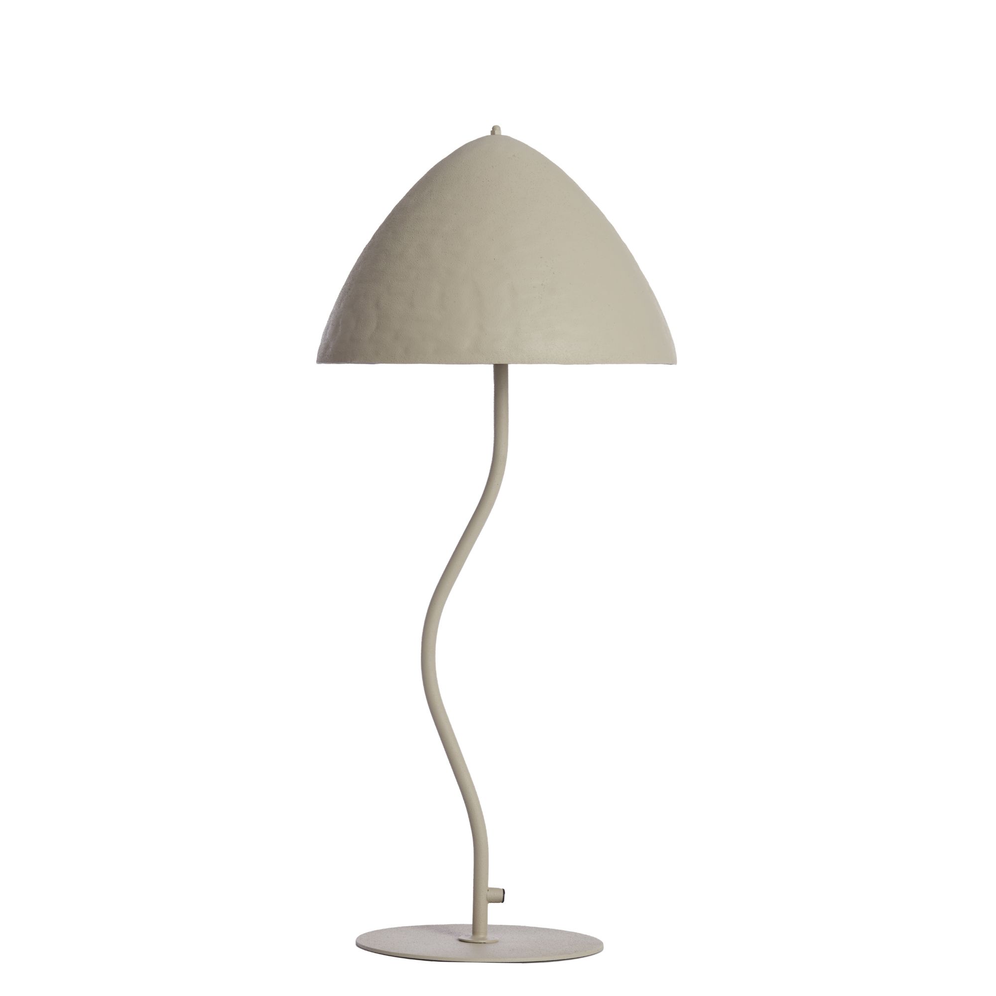 Light & Living tafellamp ELIMO - grijs - Ø26cm