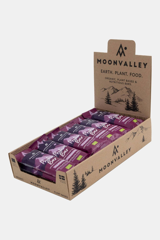 Moonvalley Organic Protein Bar - Chocolate Dipped Raspberry Energiereep