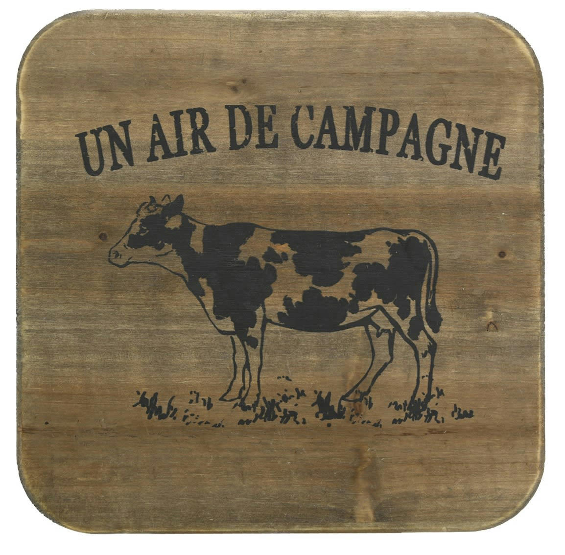 - Tabouret en zinc et bois un air de campagne