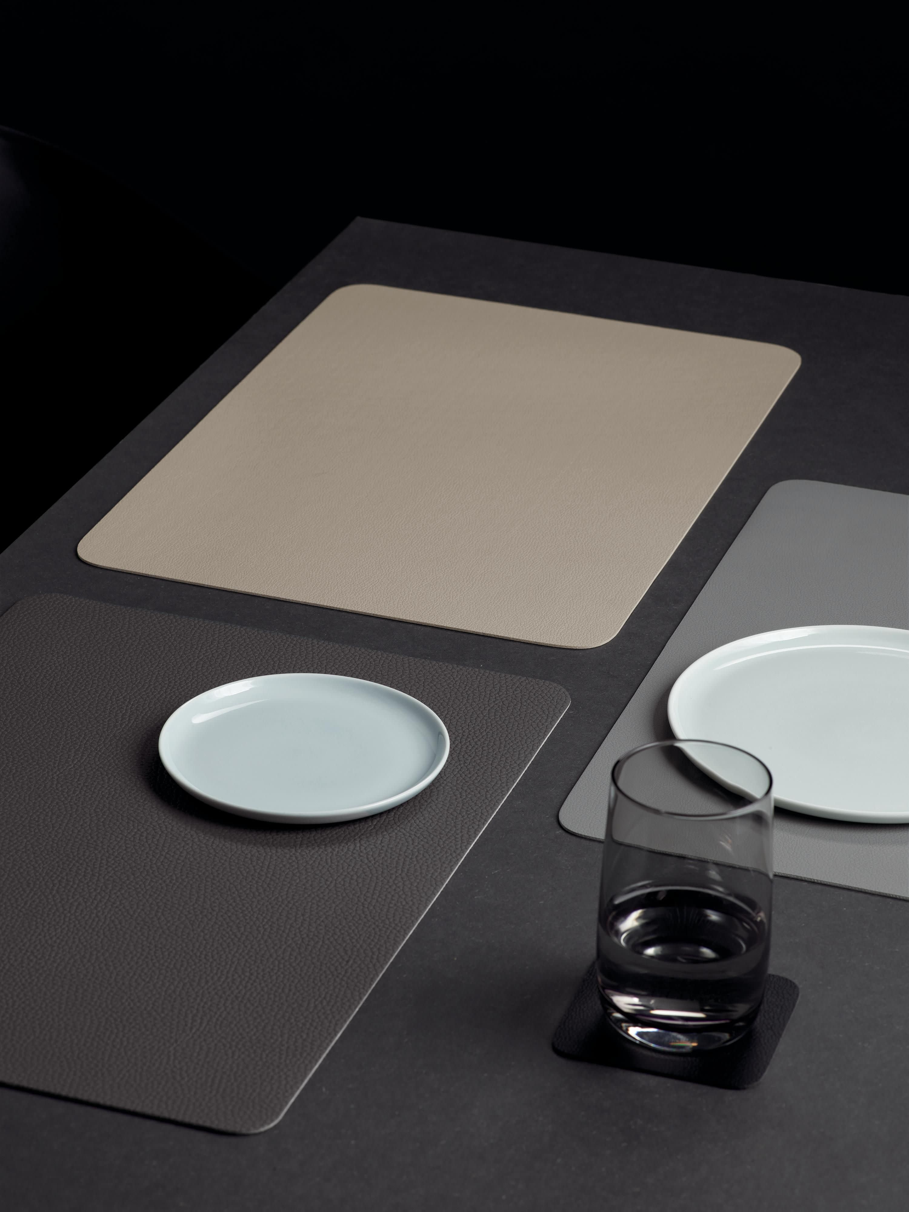 Kunstleder-Tischsets Pik, 2er-Set