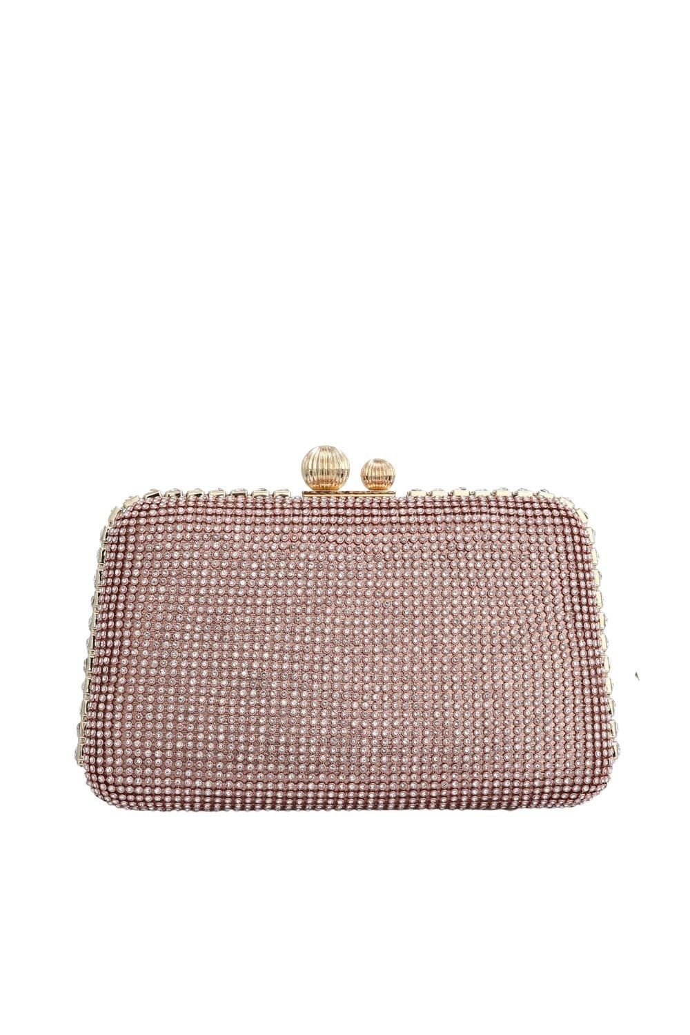 Fontanella Fashion Delicada Diamond Embellished Clutch Evening Bag