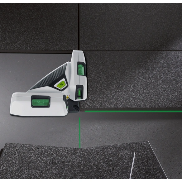 Linienlaser, Messbereich: 40 m, mit 1,5 V AA-Batterie
