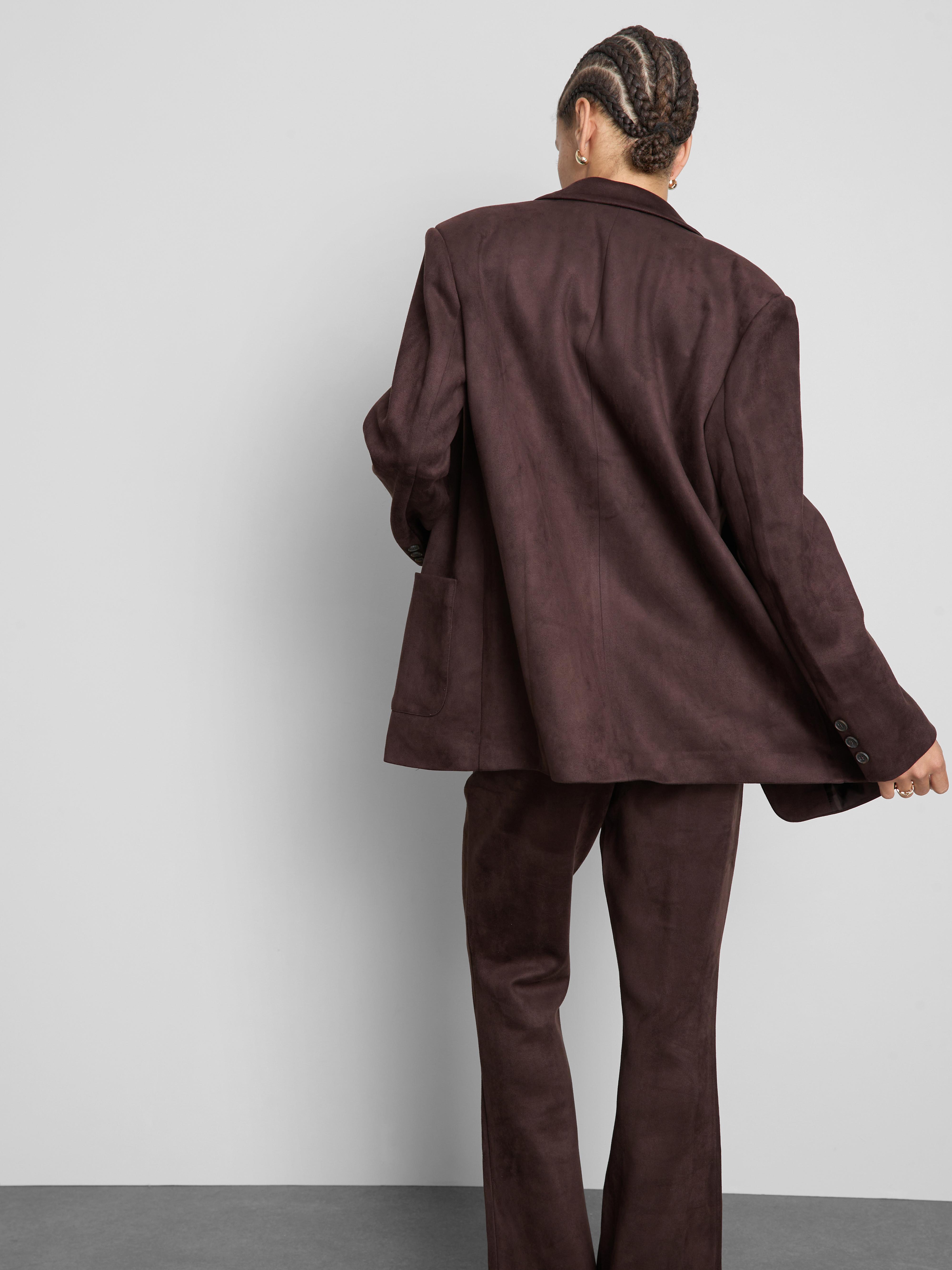 Paula Echevarría Faux Suede Blazer