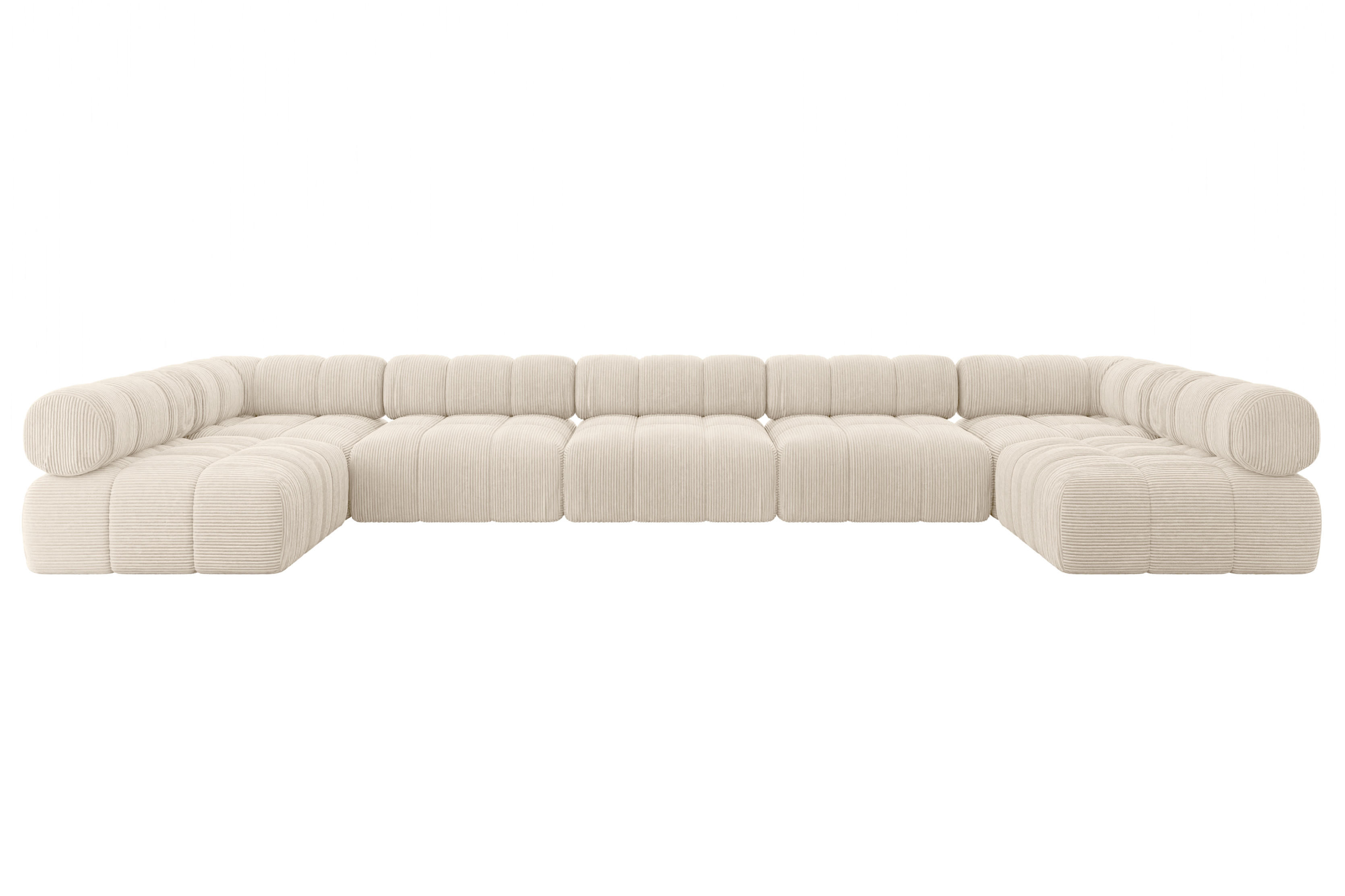 Narożnik uniwersalny modułowy GARVO-U3 475x190x70 cm Beżowy