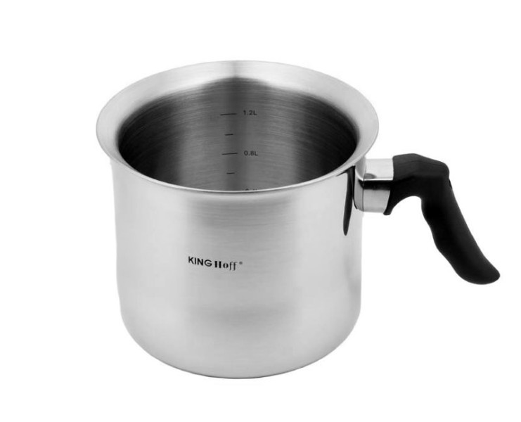 Garnek do gotowania mleka z gwizdkiem 1.0L KINGHOFF