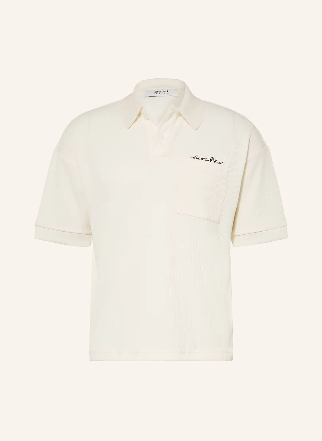 about:blank Piqué-Poloshirt