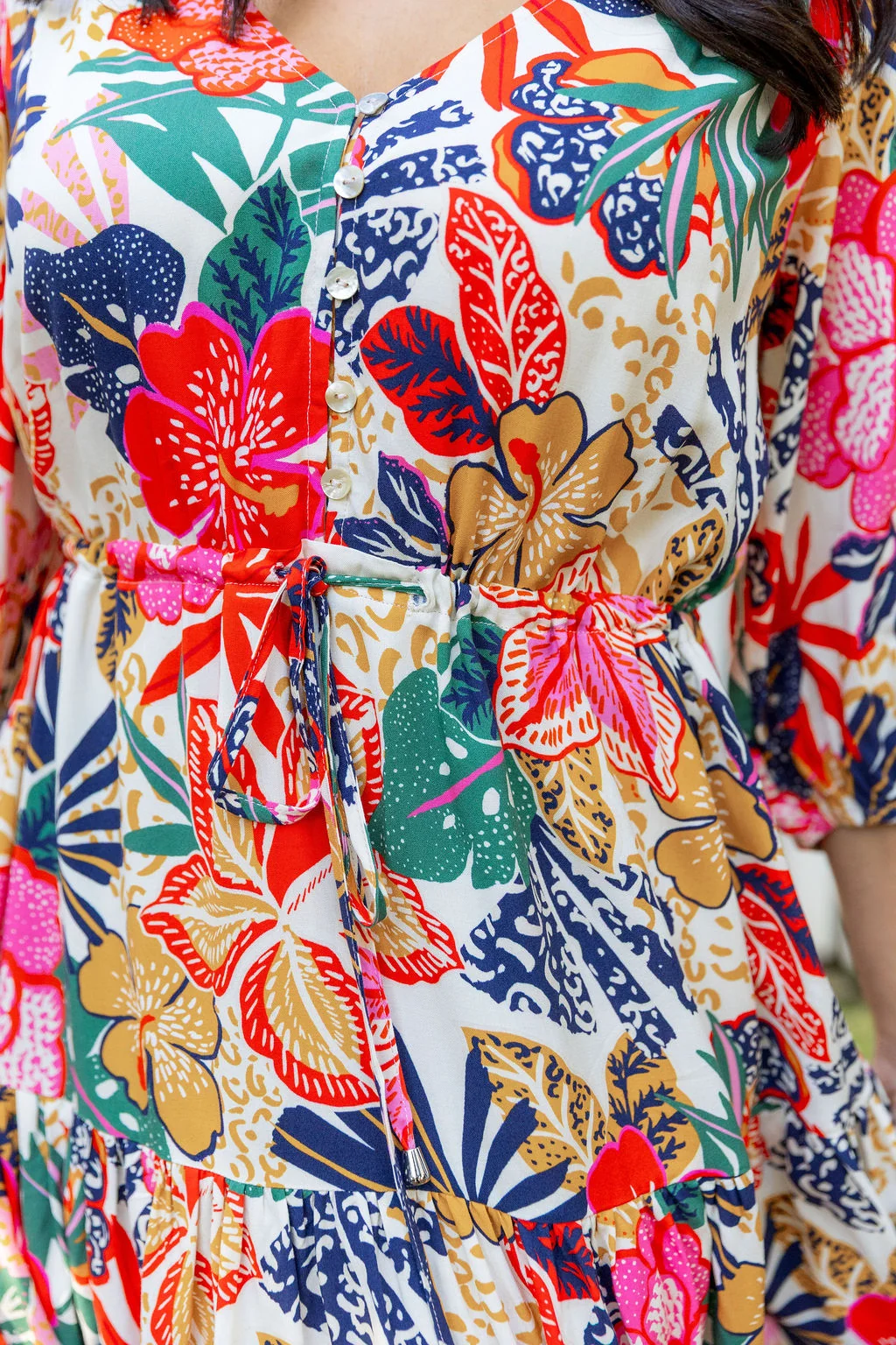 Ziggy Dress in Hibiscus