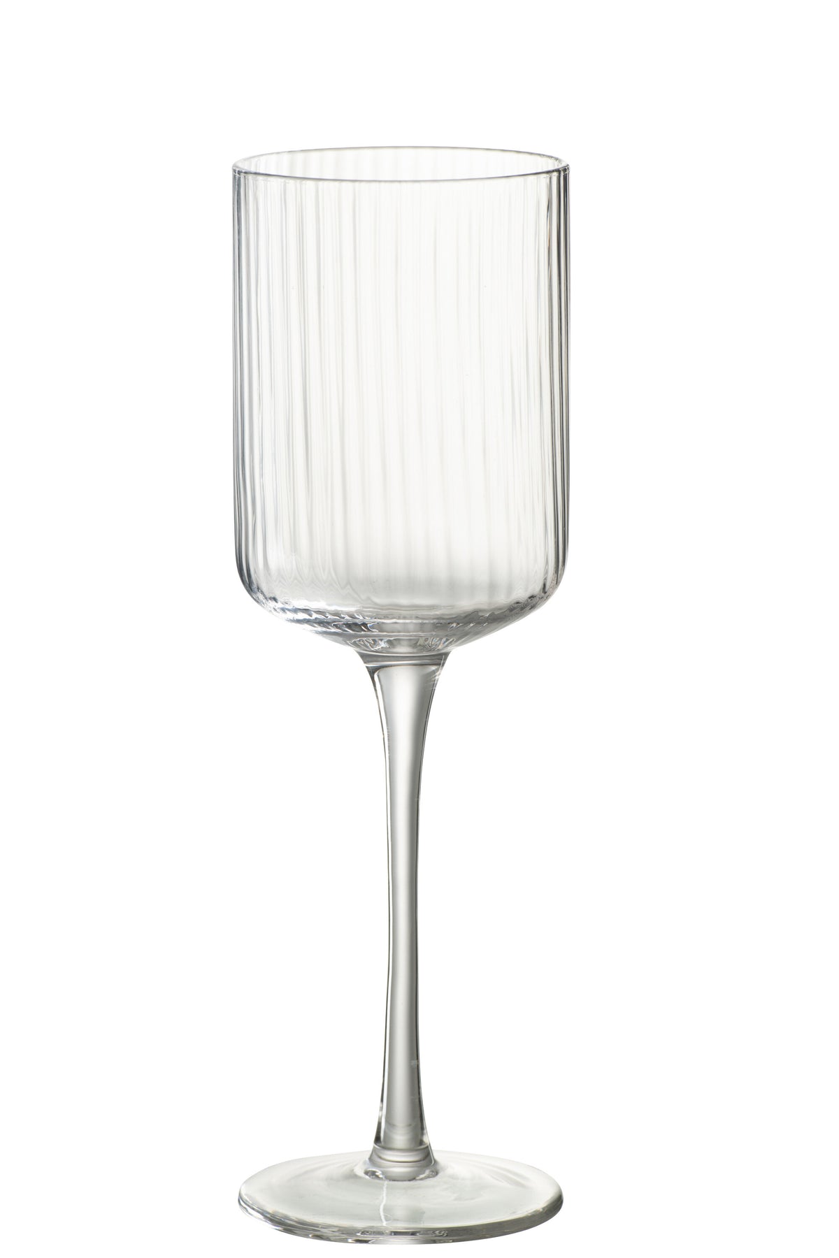 J-Line wijnglas Ralp - glas - transparant - 6 stuks