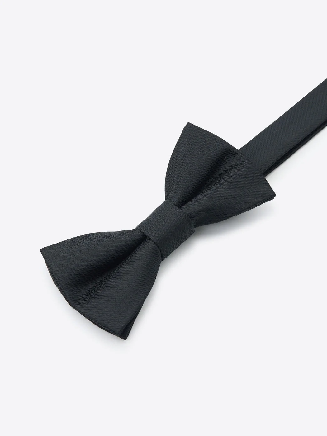 Nœud papillon en soie mélangée