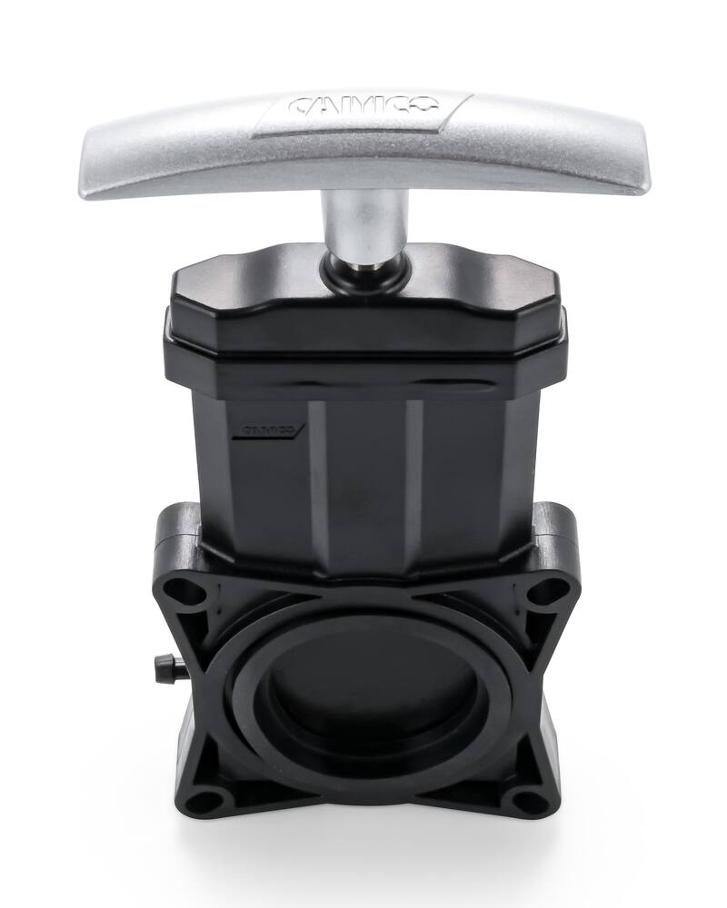 CAMCO 39511 1.5-in RV Waste Valve with Metal Handle