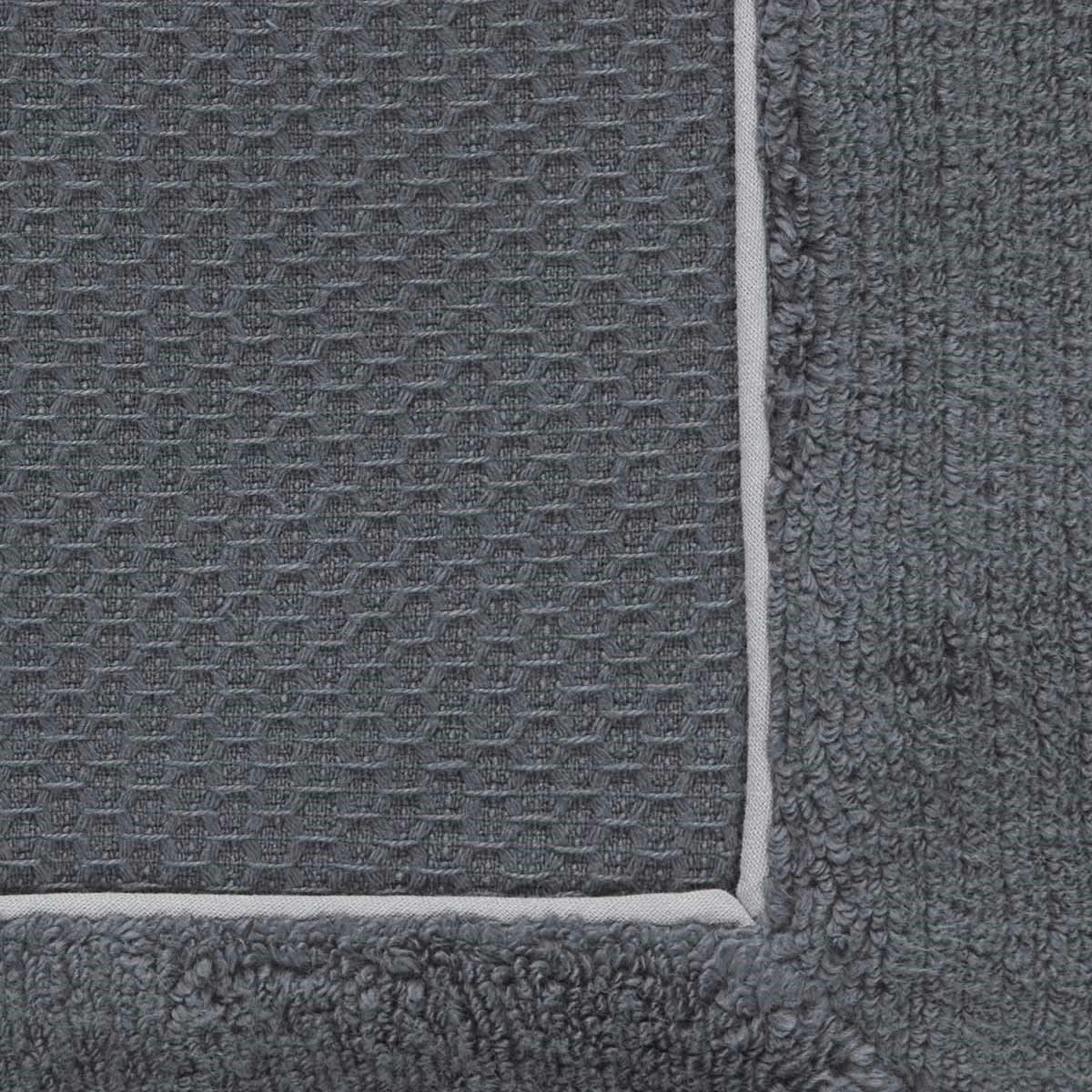 CAP FERRET - Drap de bain double face Ardoise 70x140 cm