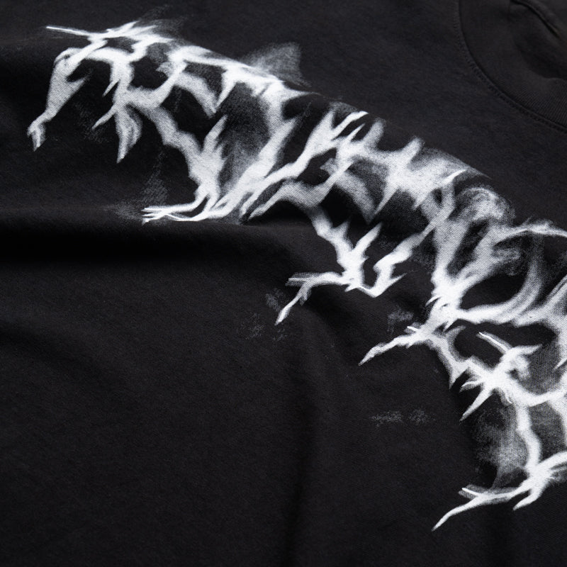 Revenge Smoke Lightning Tee - Black