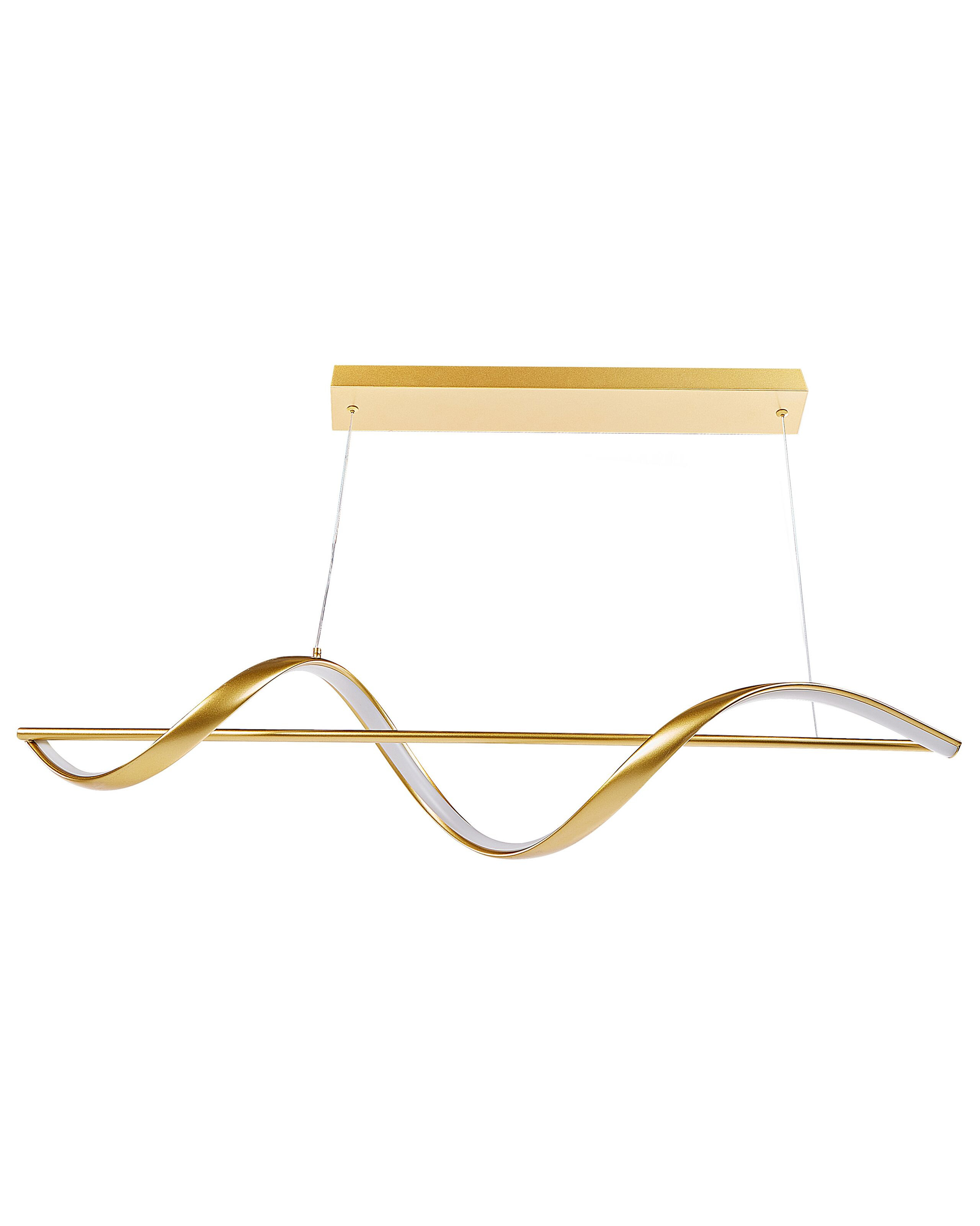 Lampa wisząca LED nowoczesna geometryczna złota