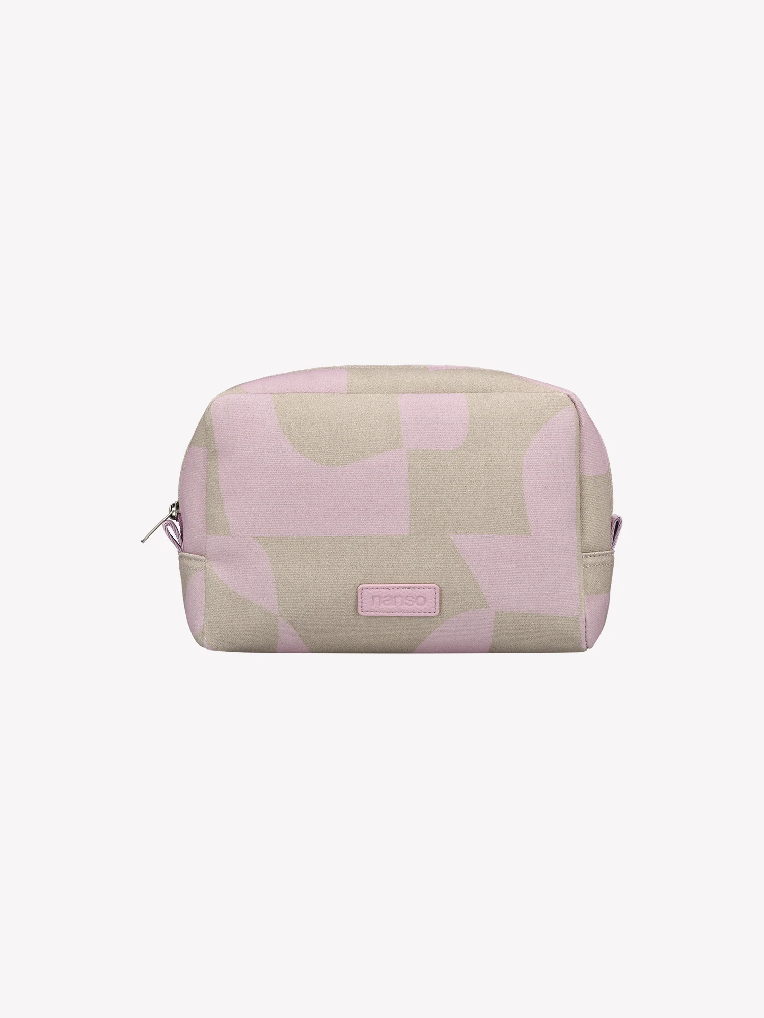 KALLIO kosmetiikkalaukku - beige-vaaleanpunainen