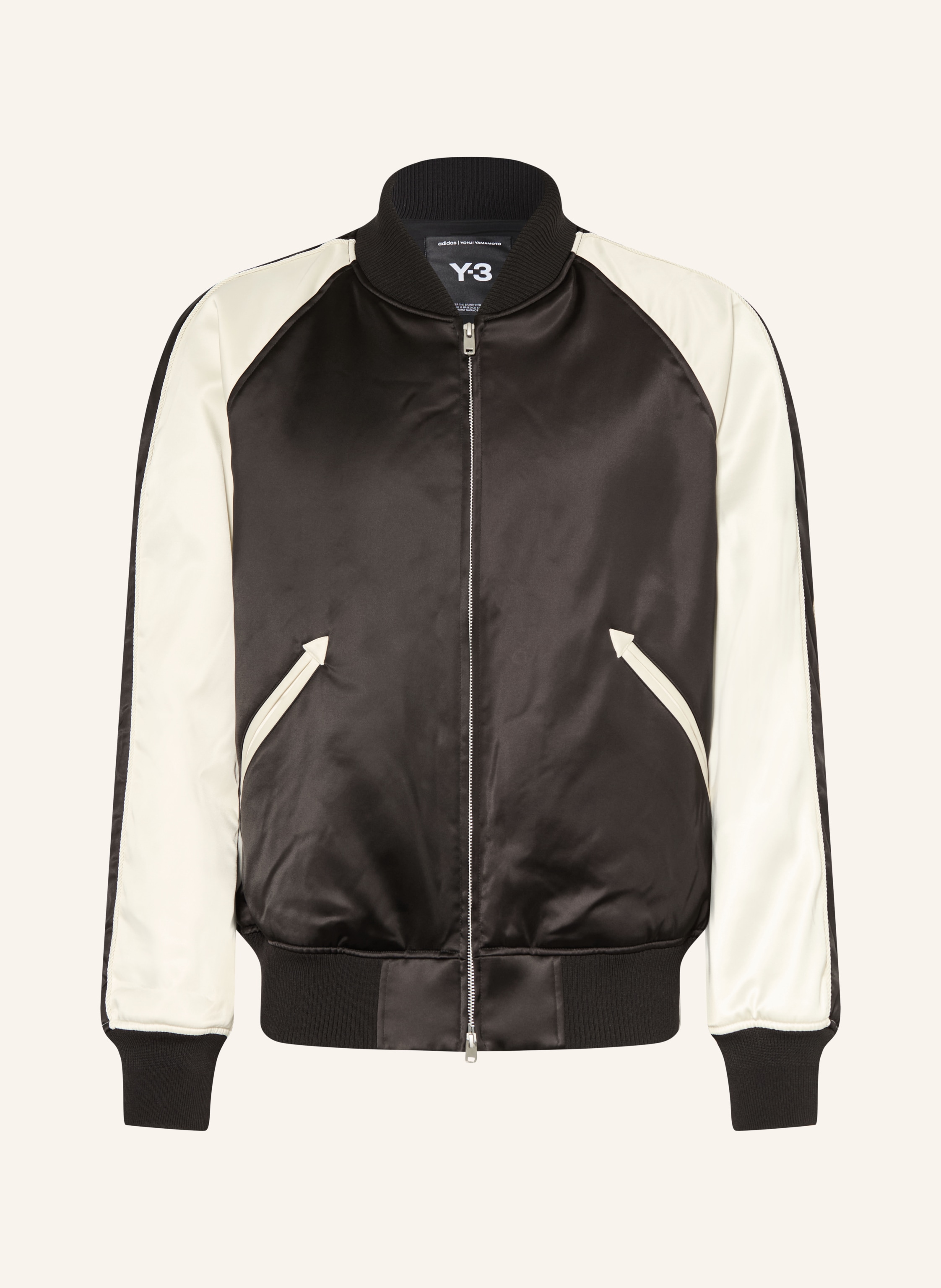 Y-3 Blouson Y3-LIQUID LOGO SATIN
