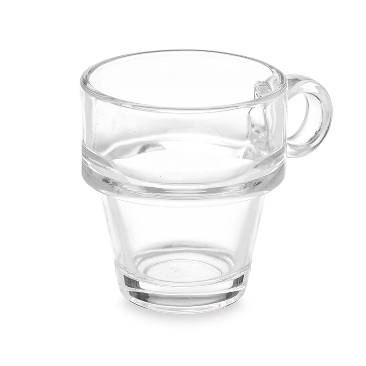 Chávena De Café Empilhável Em Vidro 9CL