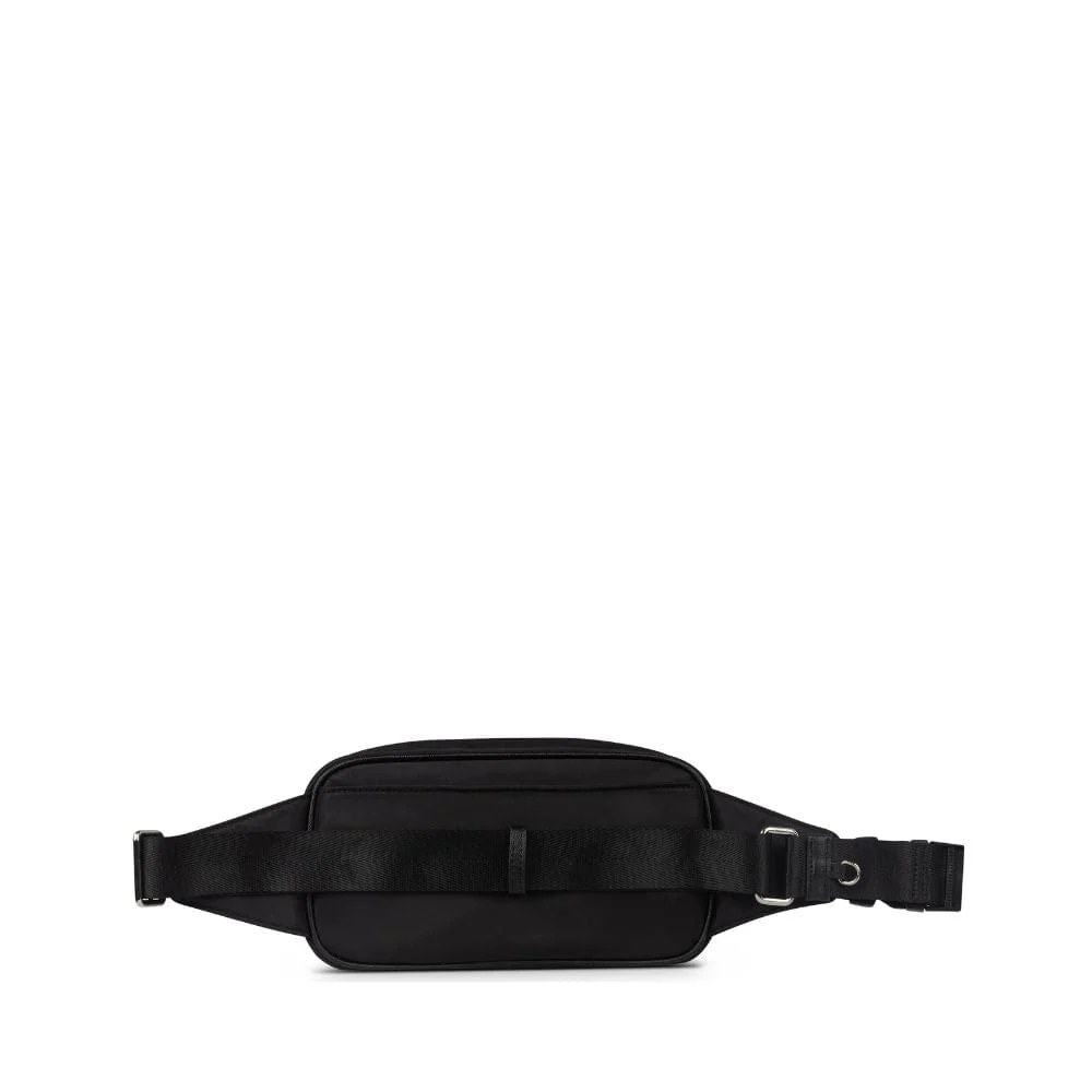 The Jessie - Black Nylon Fanny Pack