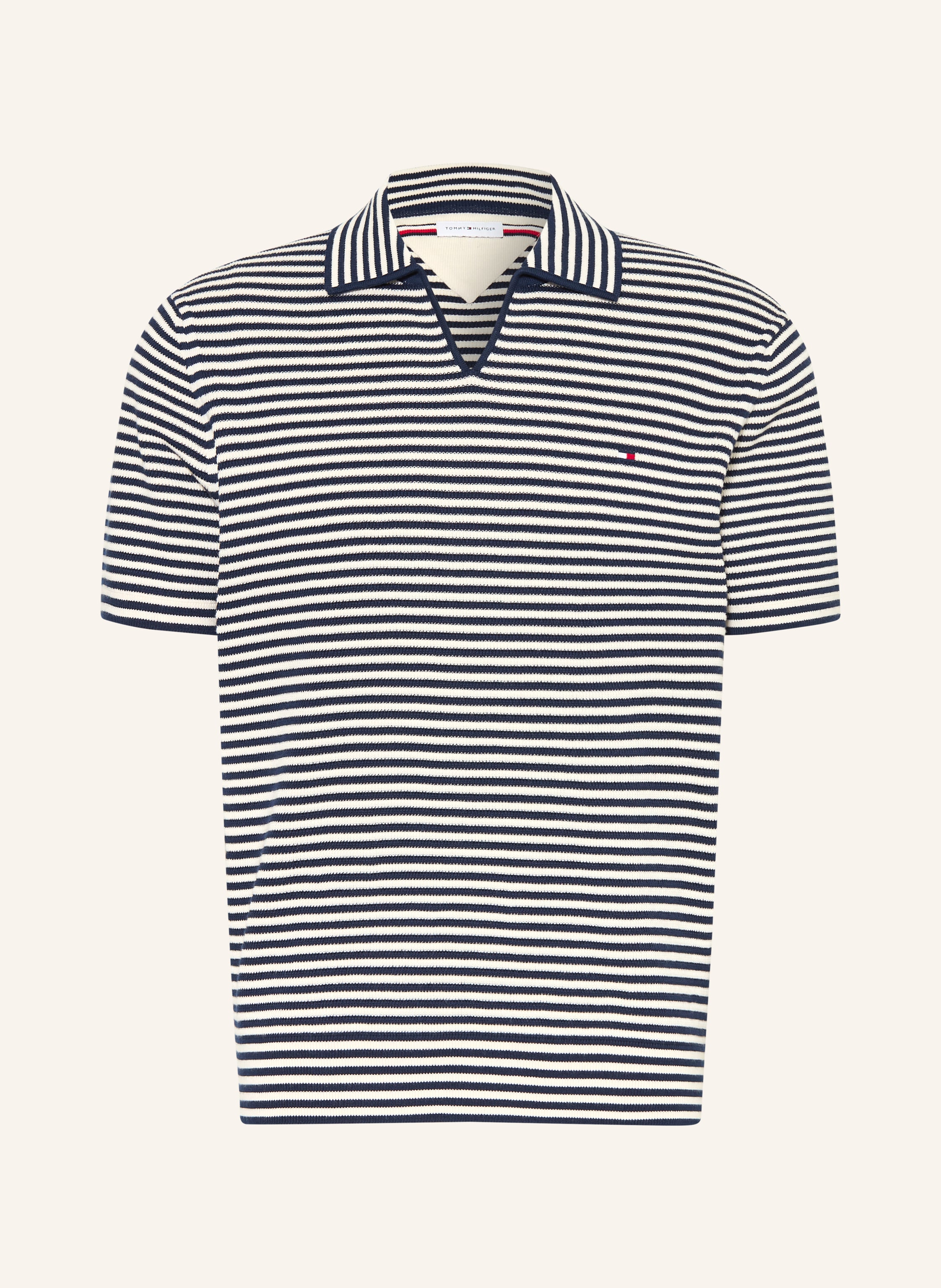 TOMMY HILFIGER Strick-Poloshirt