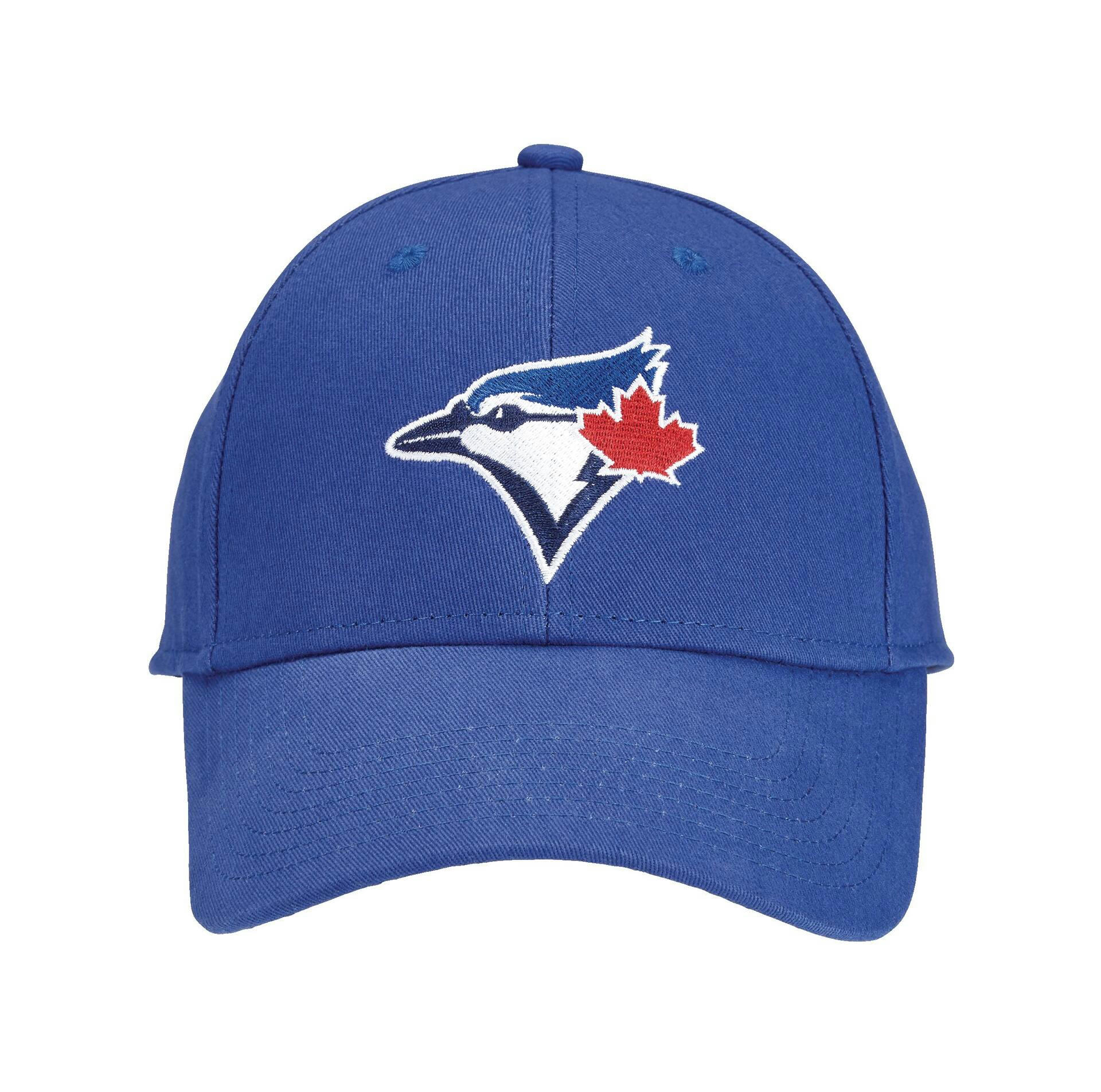 MLB Toronto Blue Jays Youth Kids' Adjustable Cotton Twill Baseball Cap/Hat, Blue