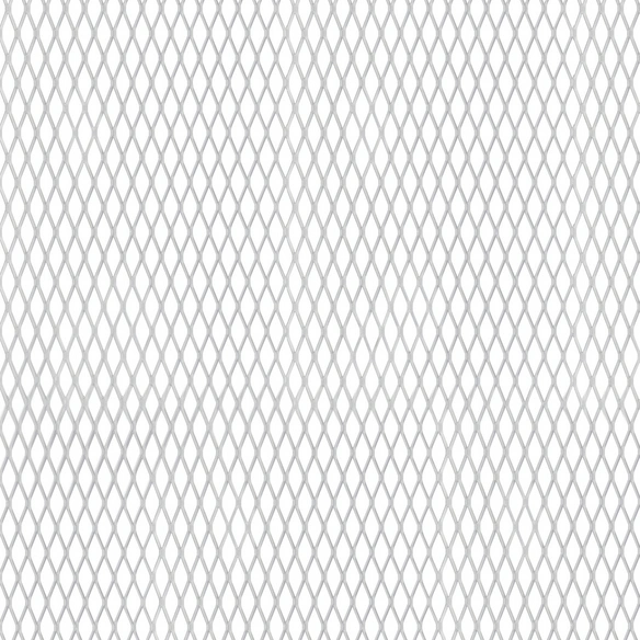 Streckmetallblech, BxL: 120 x 1000 mm, Stahl, silberfarben