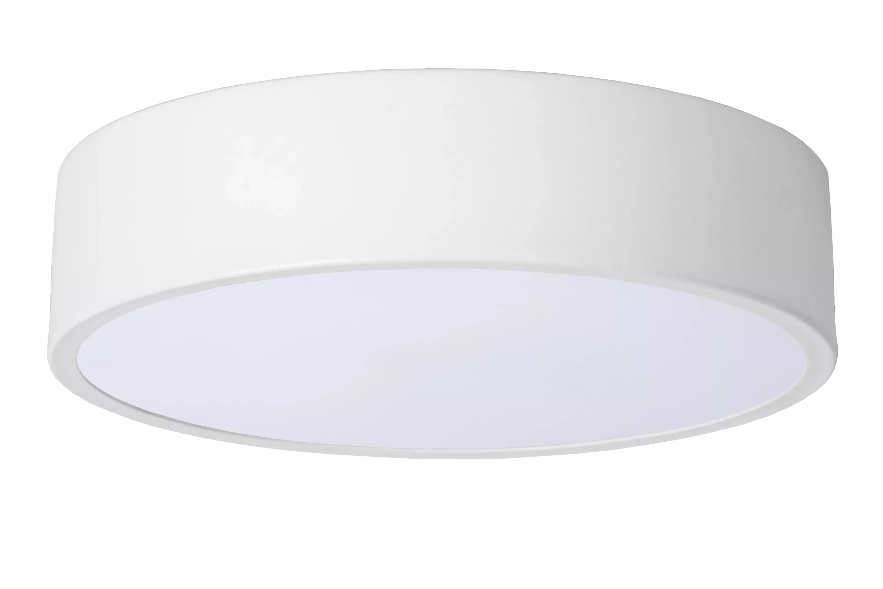 Plafon UNARokrągły biały LED 1x12W 20cm 840lm IP20 Ciepła biel Lucide