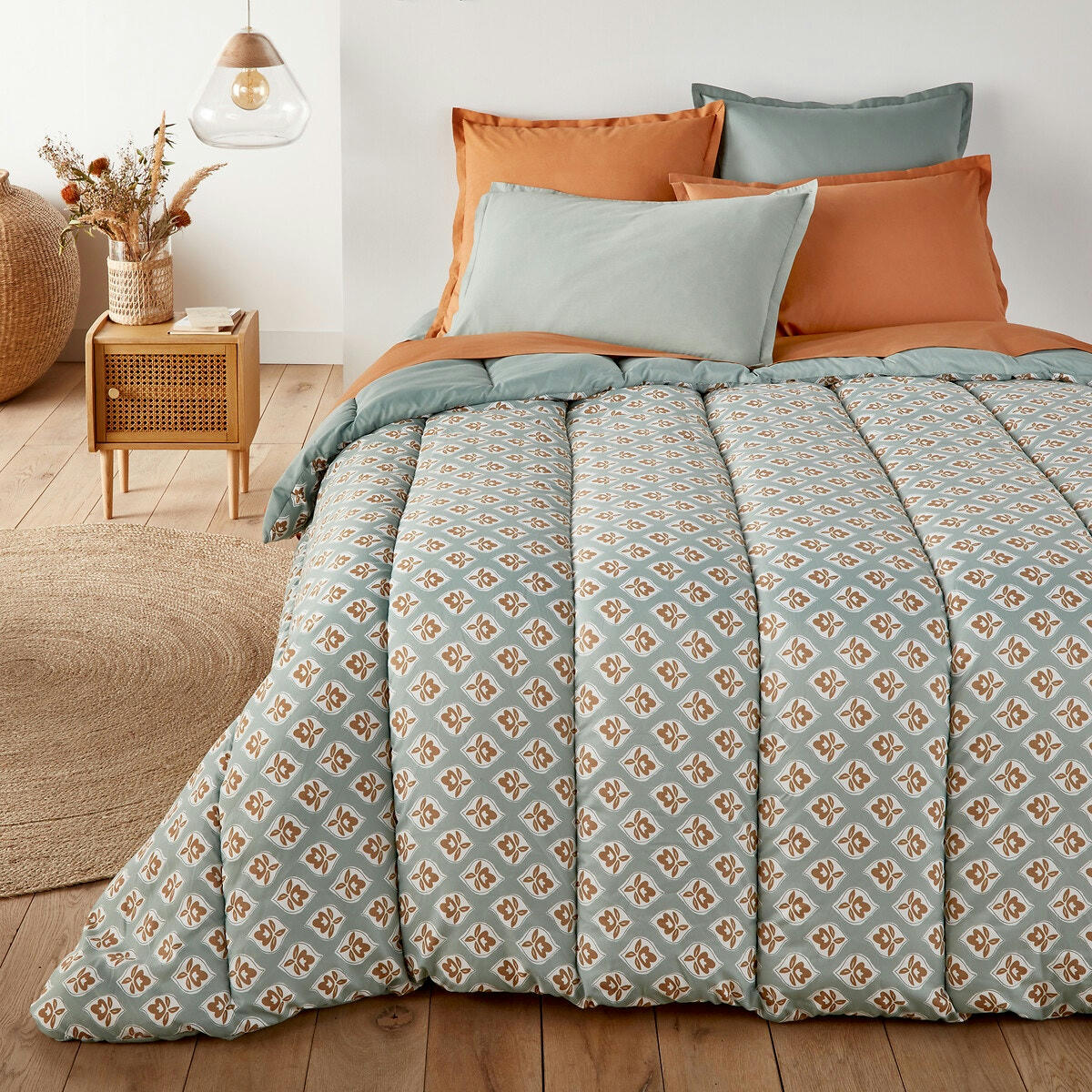 Couette imprimée microfibre, Cilou