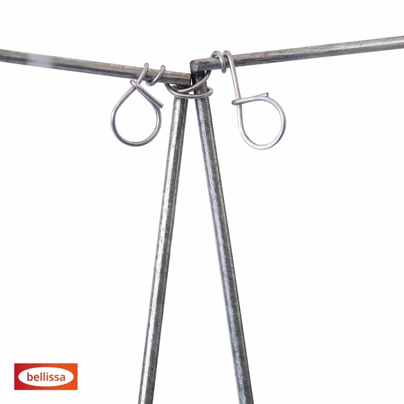 Verbinder für Rankturm »Turm«, 10er Set, LxH: 10 x 1 cm, silber