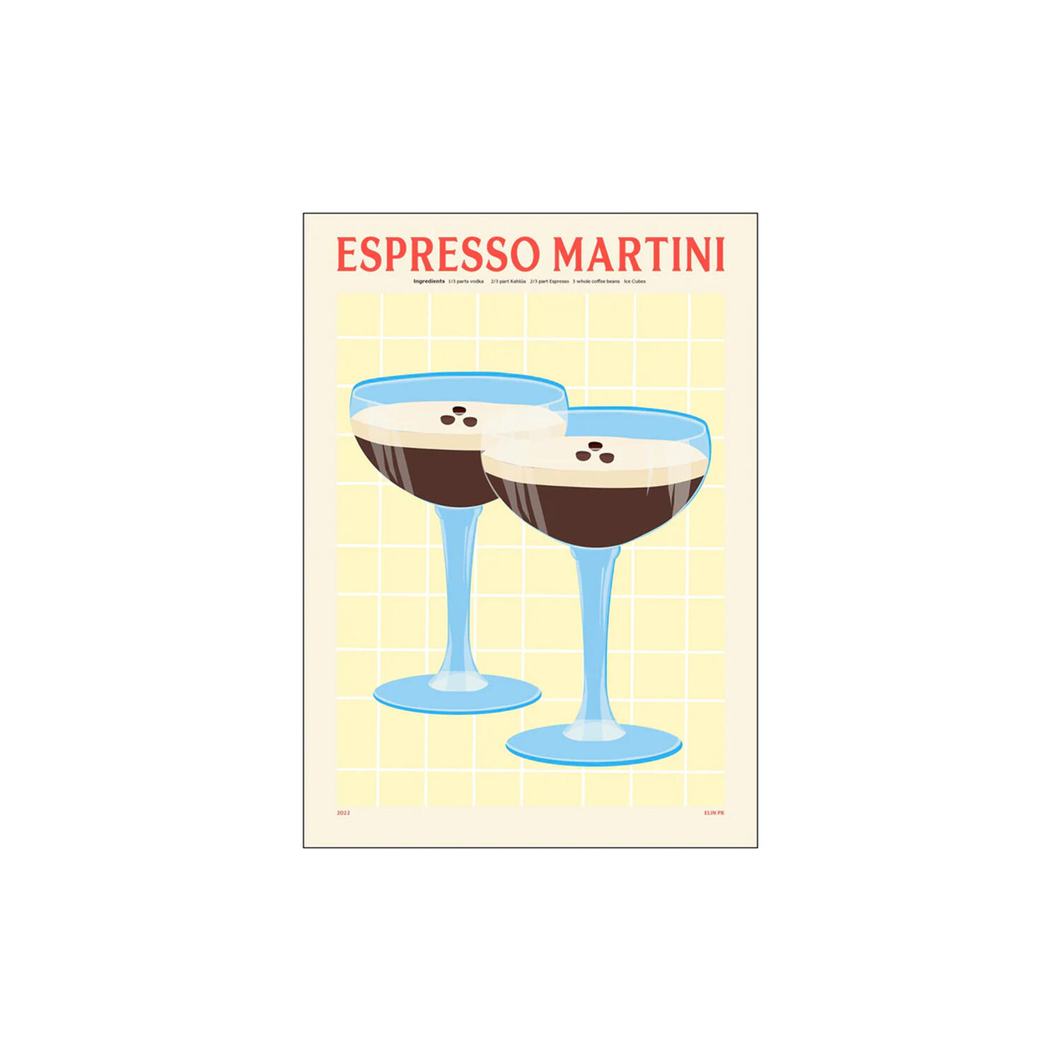 PSTR Studio x Elin PK - Espresso Martini